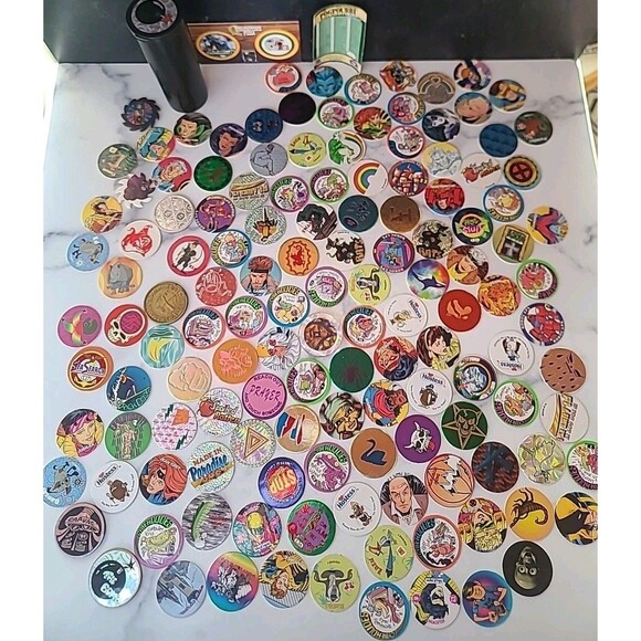 Vintage Pogs And Slammers Lot